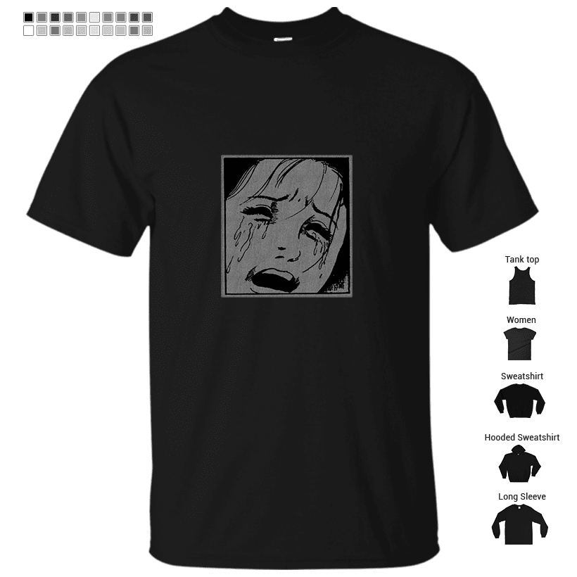 Girl crying tears T-Shirt