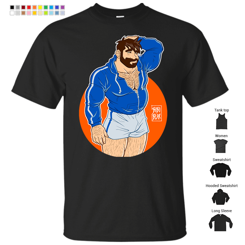 Adam Likes Sportswear - Blue Sweater T-Shirt