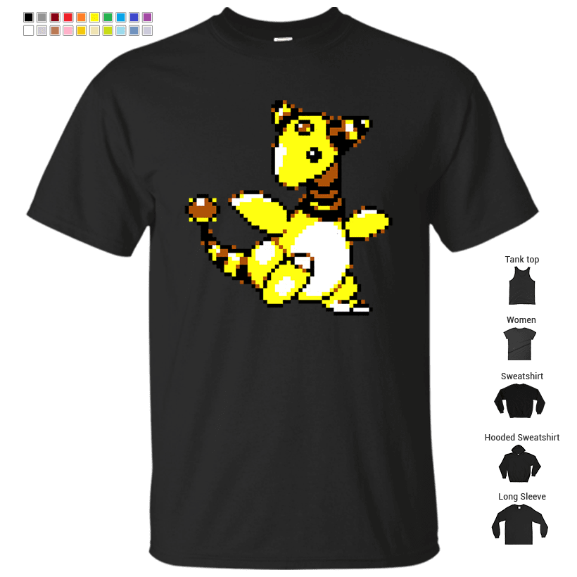 Ampharos Retro T-Shirt